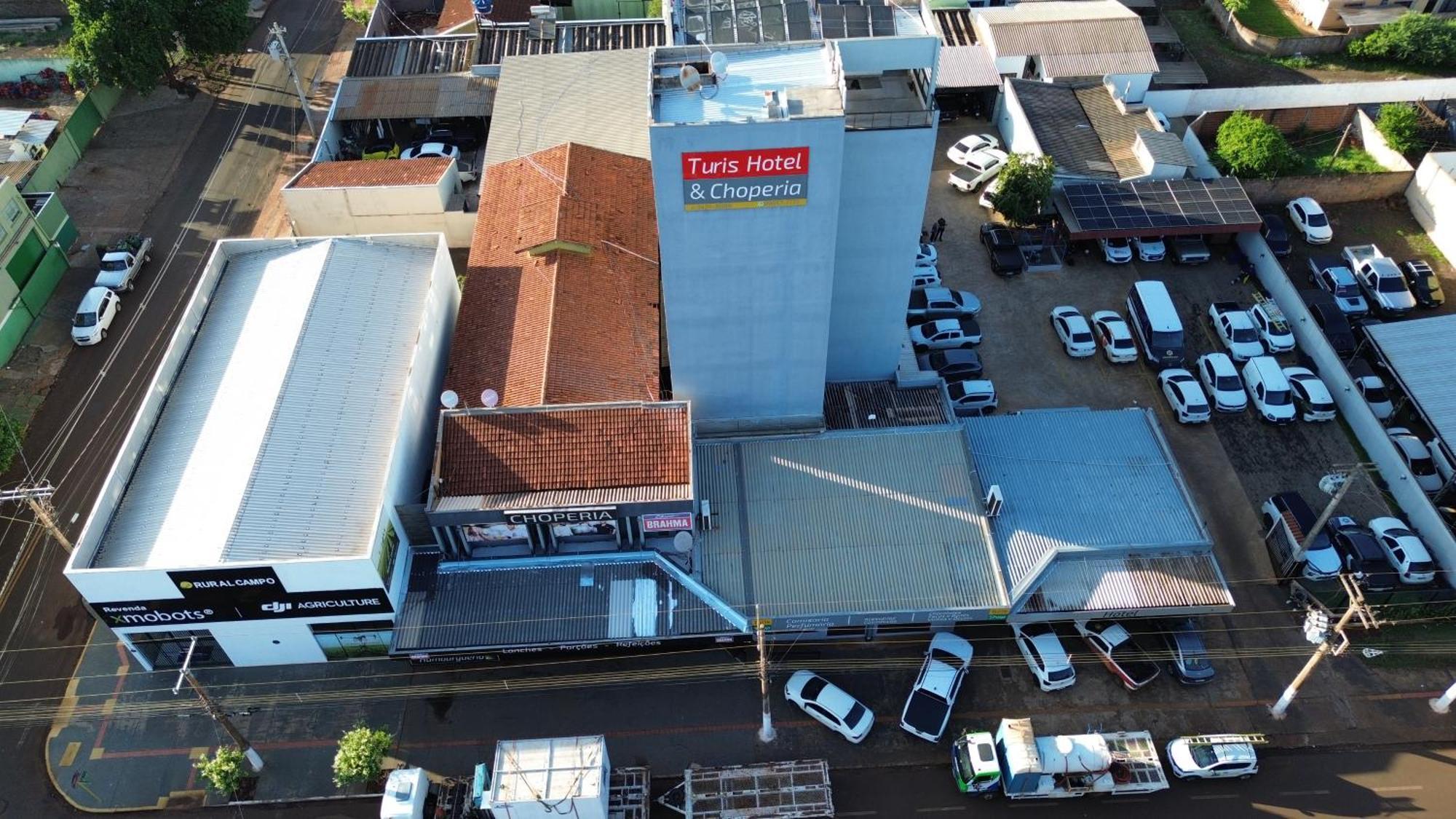 Turis Hotel Dourados Bagian luar foto